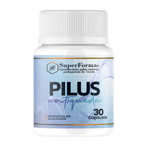 Cápsula Pilus Super Forma Antiqueda Novos Fios Premium 30 Cápsulas