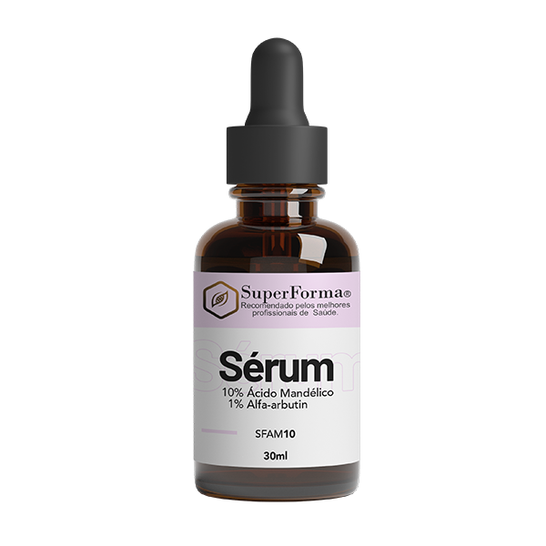 Sérum Super Forma 10% Ácido Mandélico + 1% Alfa-arbutin 30ml