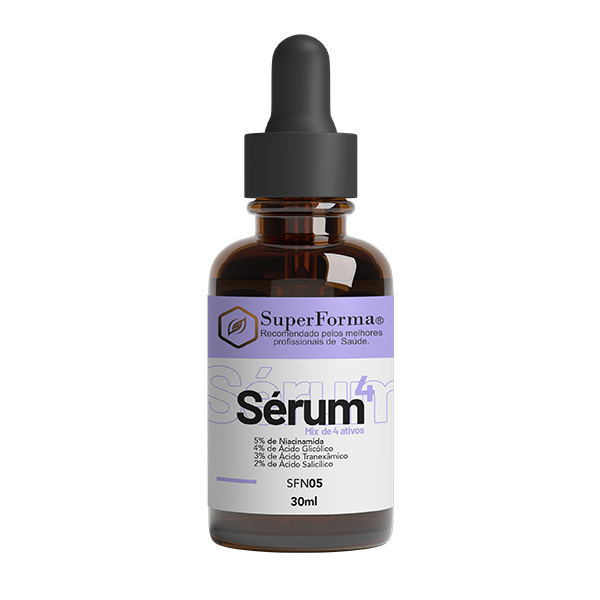Sérum 4 Super Forma Mix 4 De Ativos Todos Tipos De Pele 30ml